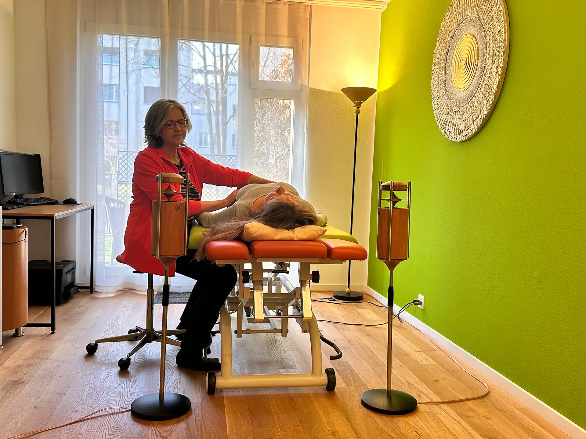 Craniosacrale Körperarbeit mit Naturschallwandler