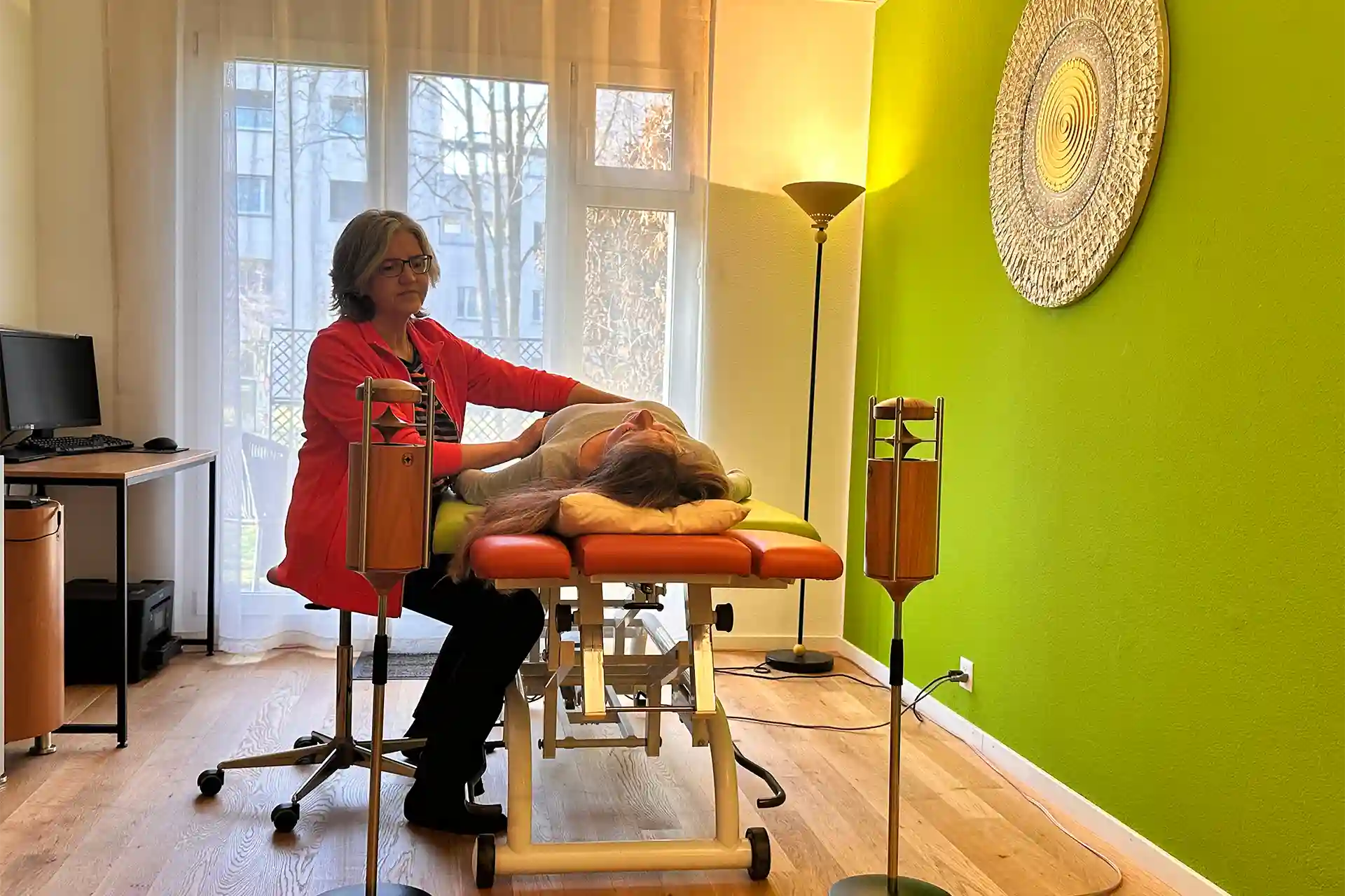 Craniosacrale Körperarbeit mit Naturschallwandler